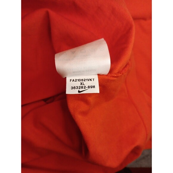 Clemson The Nike Tee Long Sleeve Shirt XL Orange - Picture 6 of 6